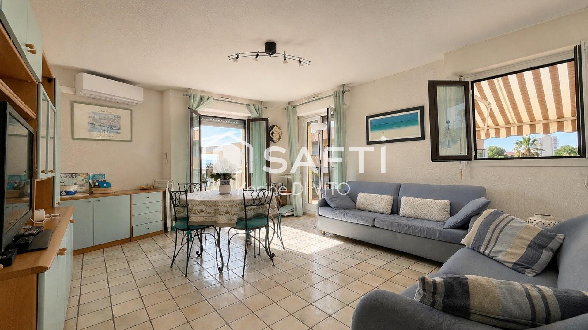 Appartement à vendre, 62m², Saint-Raphaël