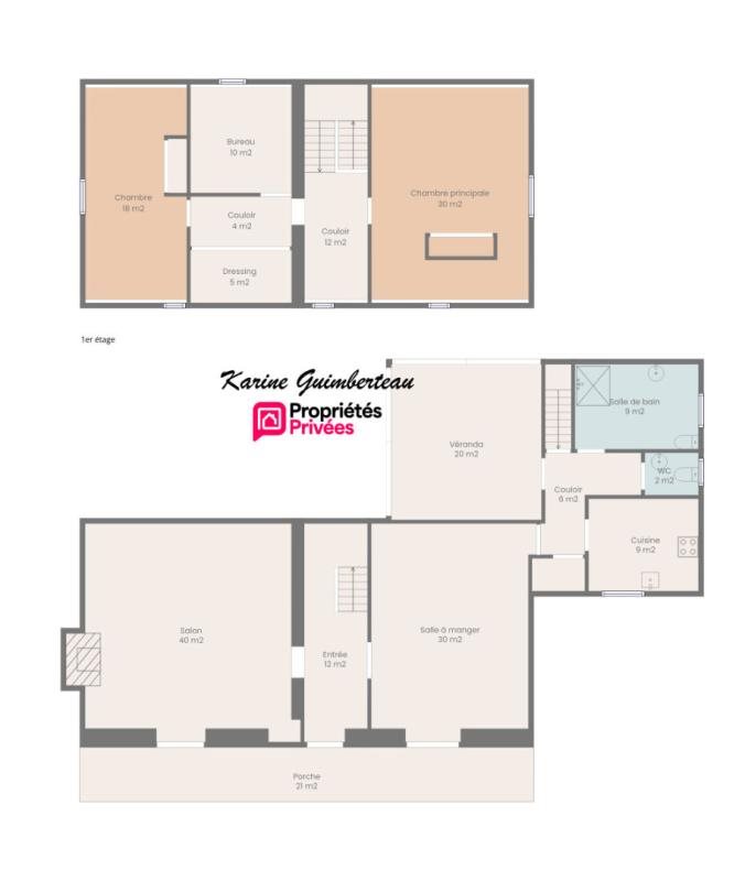 Maison à vendre, 150m², Brossac