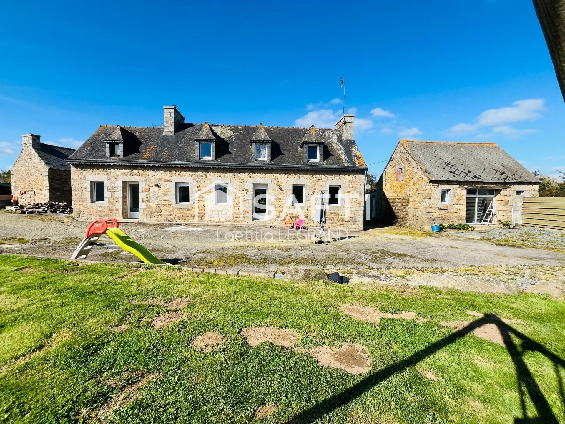 Maison à vendre, 106m², Pédernec