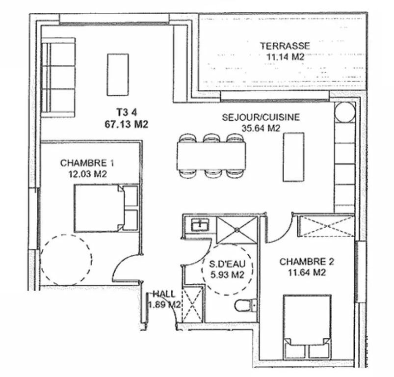 Appartement à vendre, 67m², Fréjus
