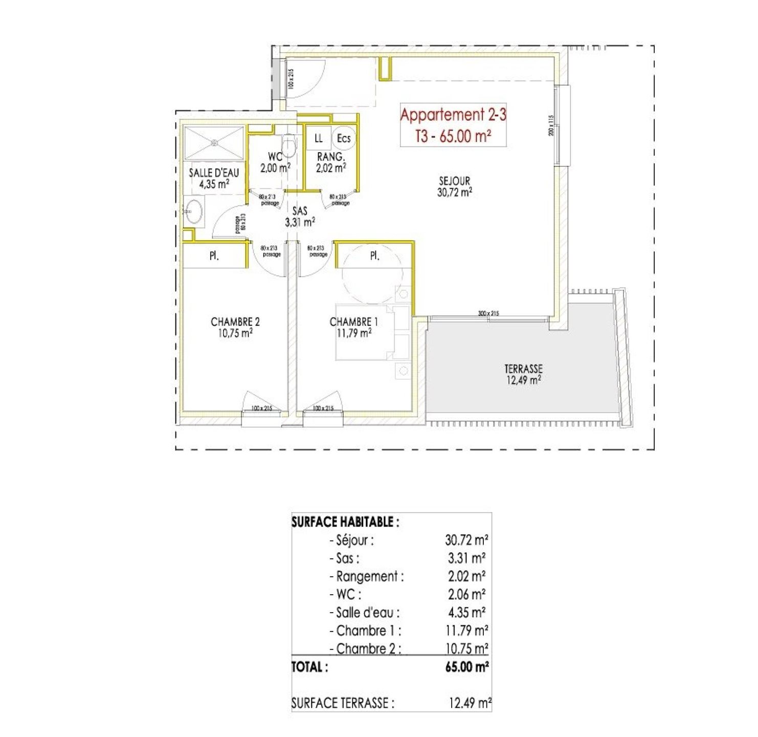 Appartement à vendre, 65m², Argelès-sur-Mer