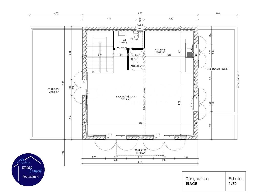 Maison à vendre, 170m², Saint-Palais-sur-Mer