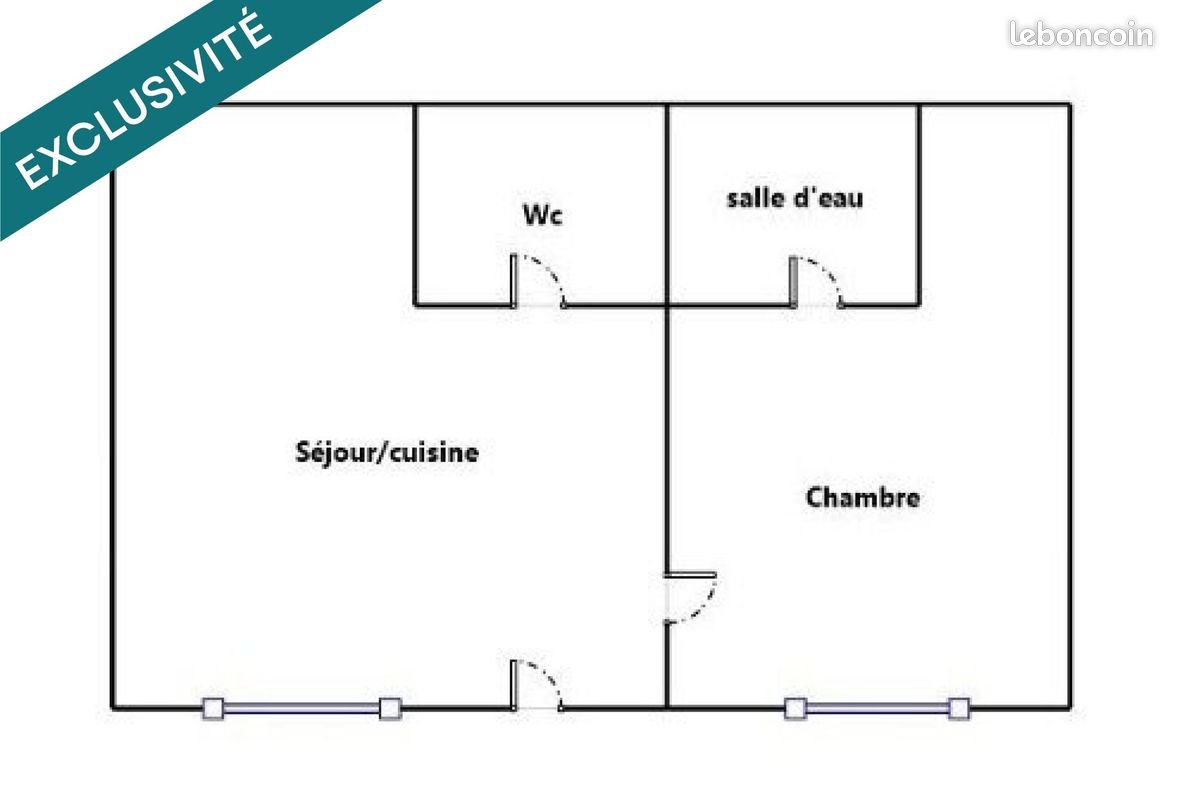 Appartement à vendre, 29m², Pantin