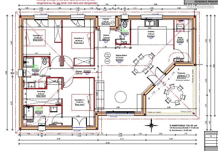 Maison à vendre, 102m², Villeneuve-sur-Lot