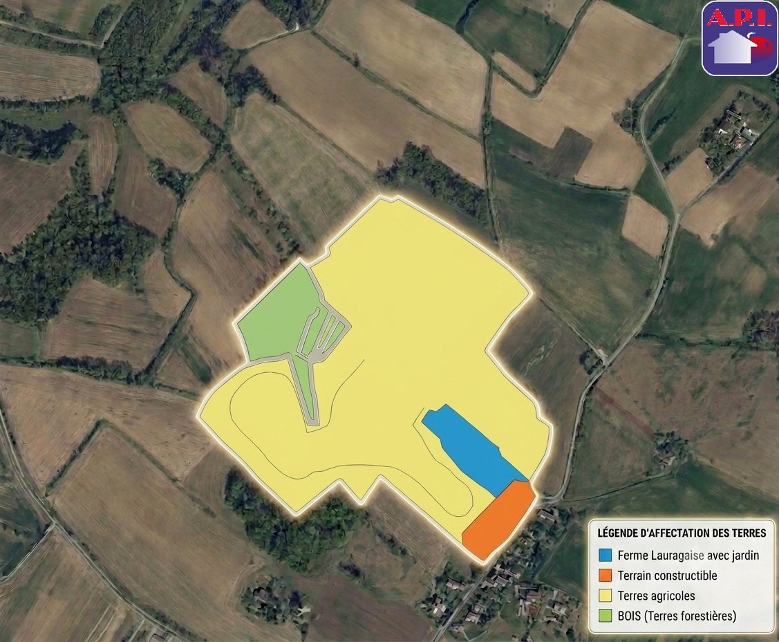 Maison à vendre, 650m², Montgiscard