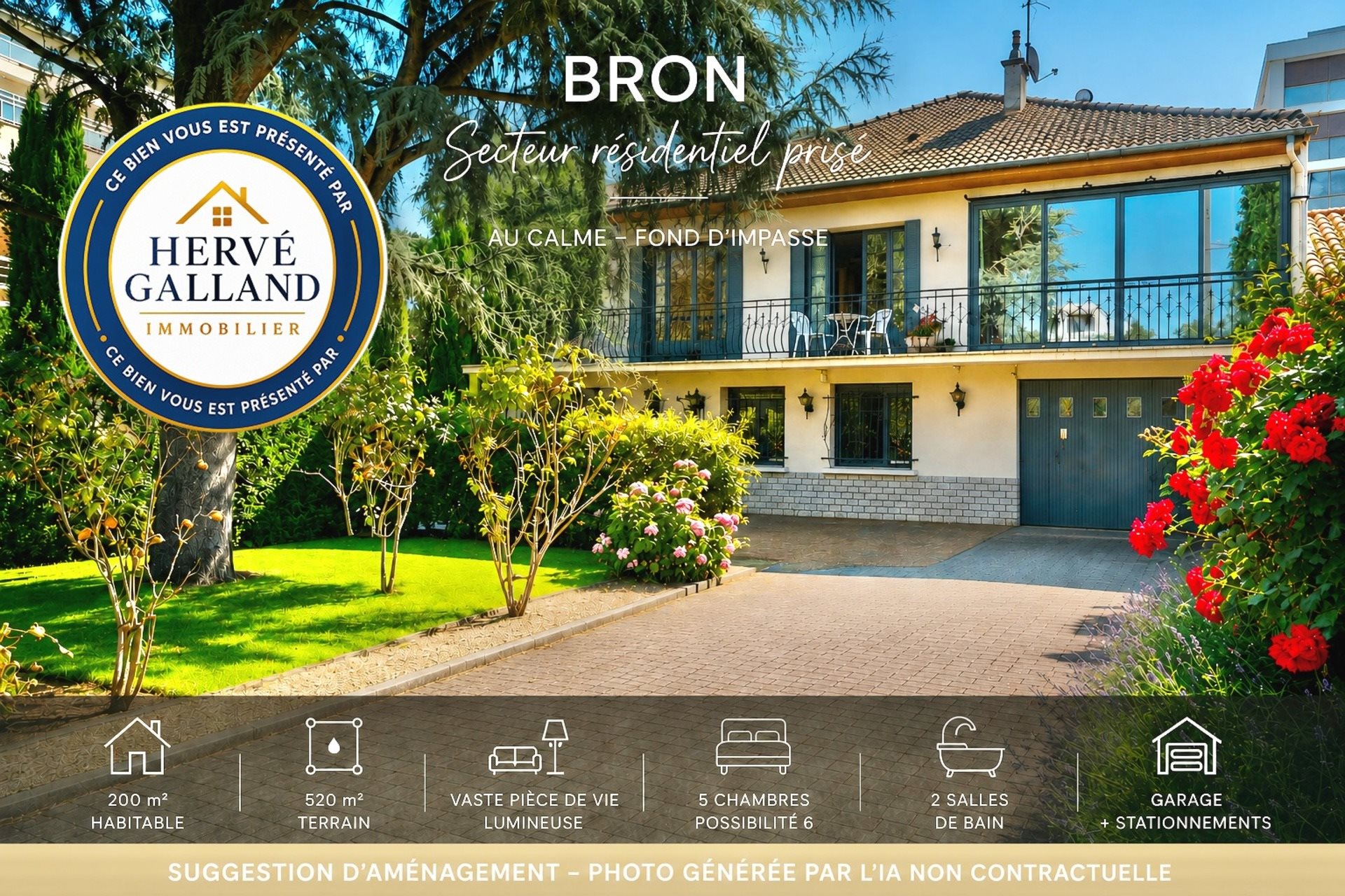 Maison à vendre, 201m², Bron