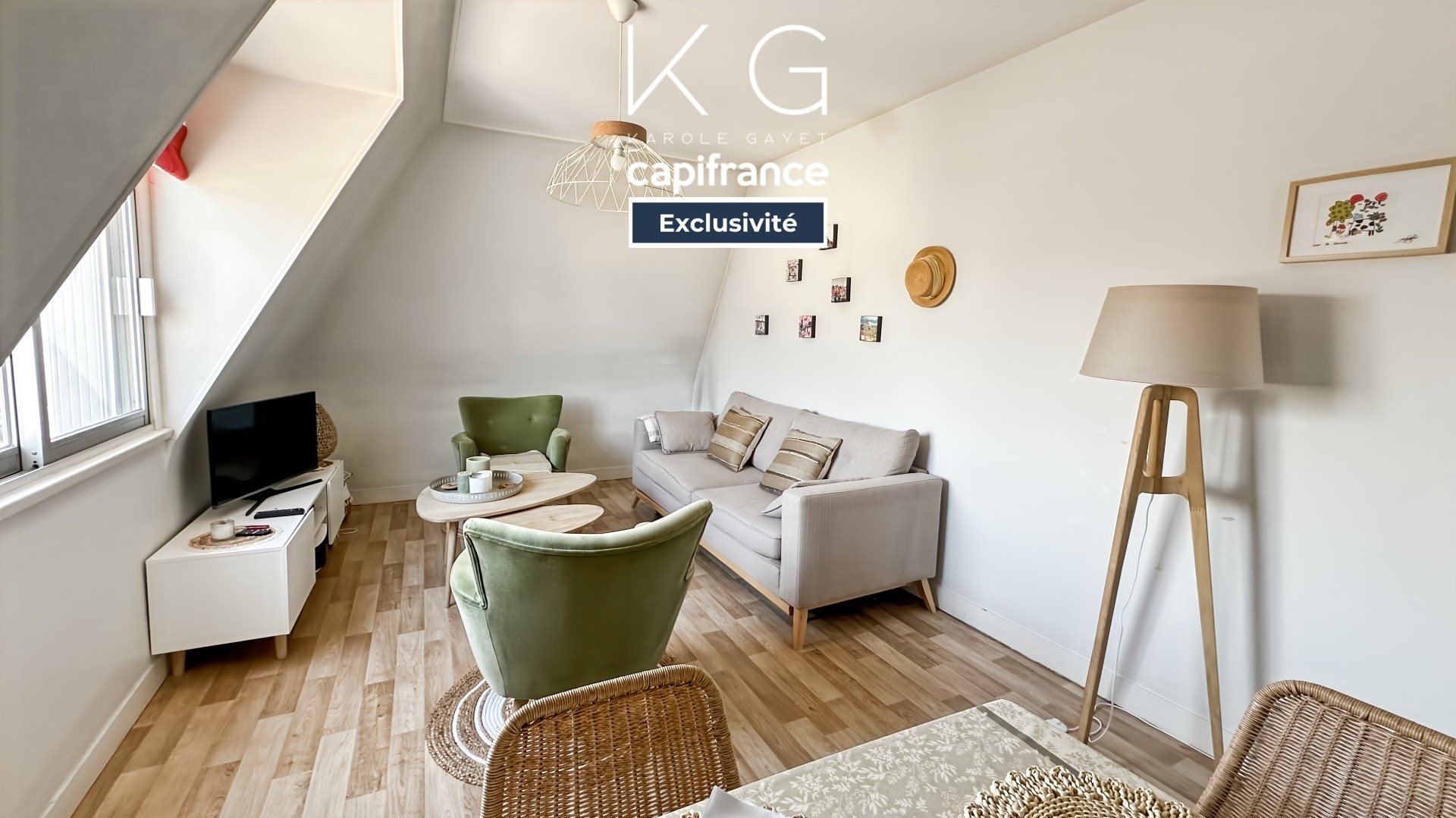 Appartement à vendre, 58m², Deauville
