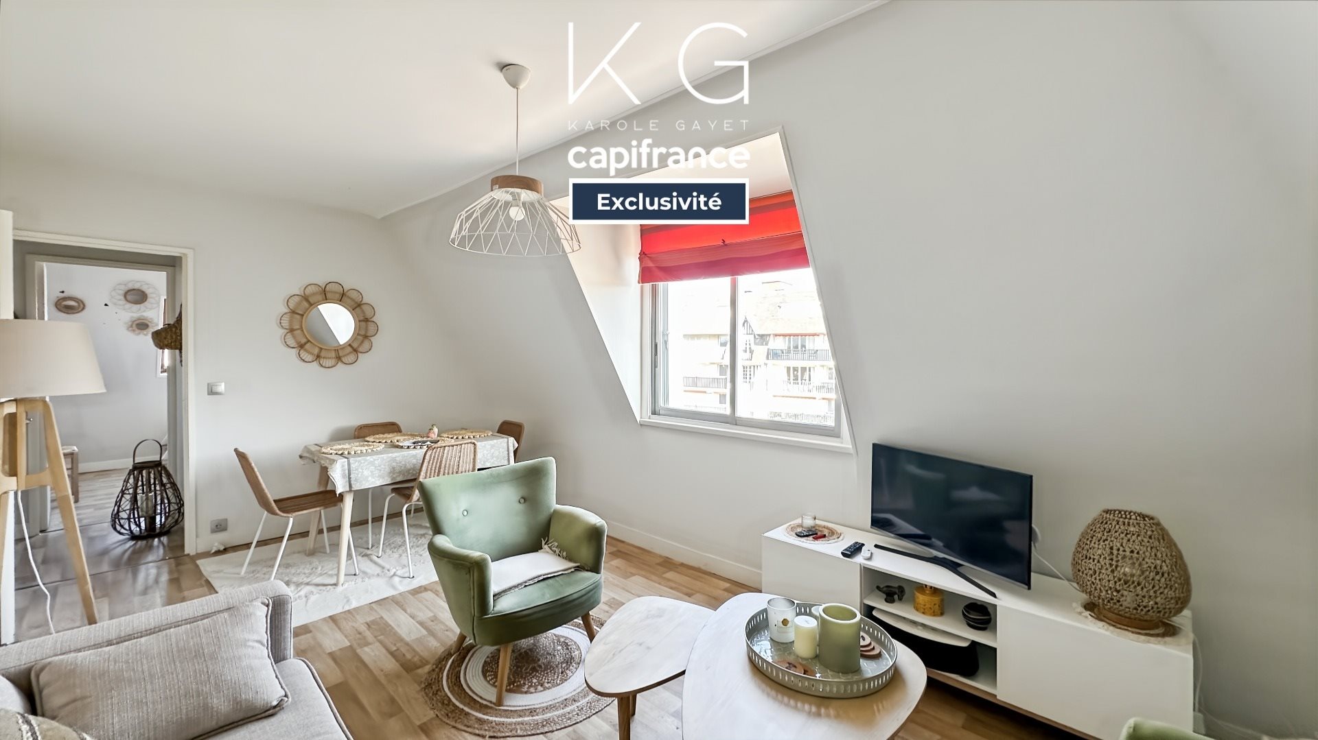 Appartement à vendre, 58m², Deauville