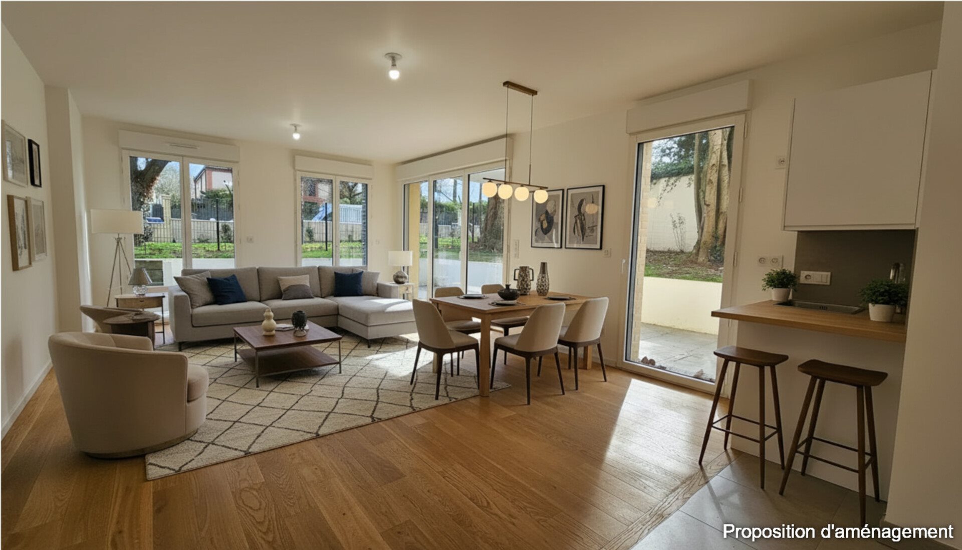 Appartement à vendre, 94m², Le Chesnay