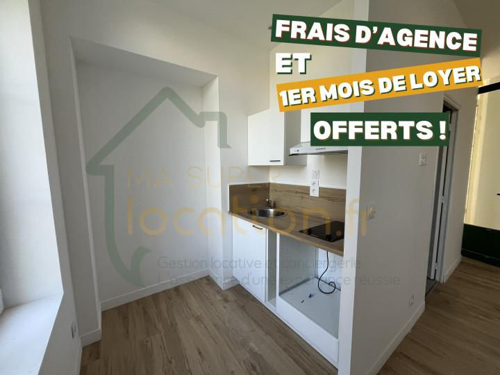 Appartement à louer, 22m², Saint-Quentin