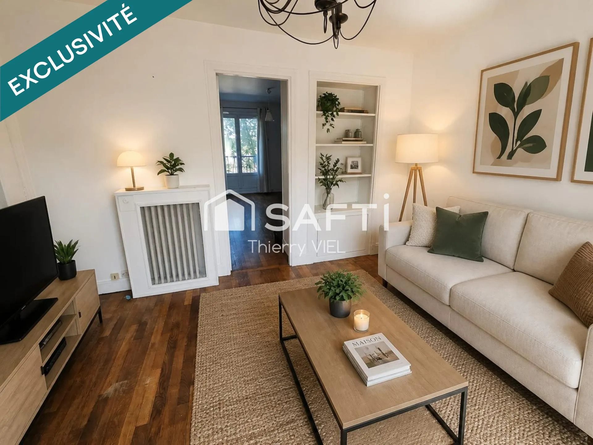 Appartement à vendre, 52m², Pantin