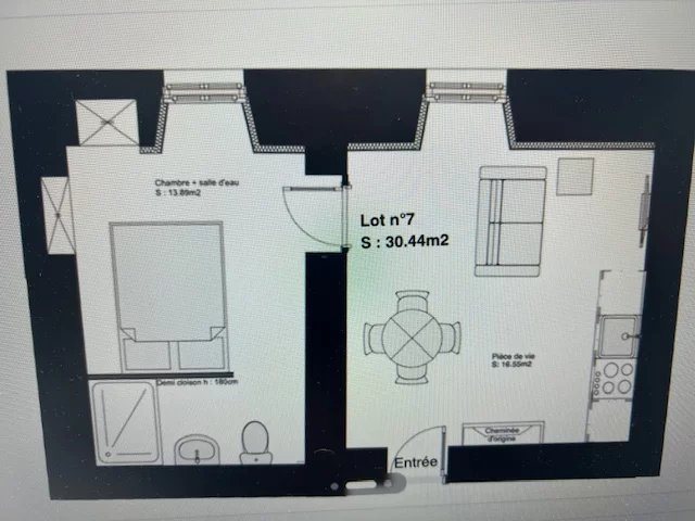 Appartement à vendre, 30m², Auch