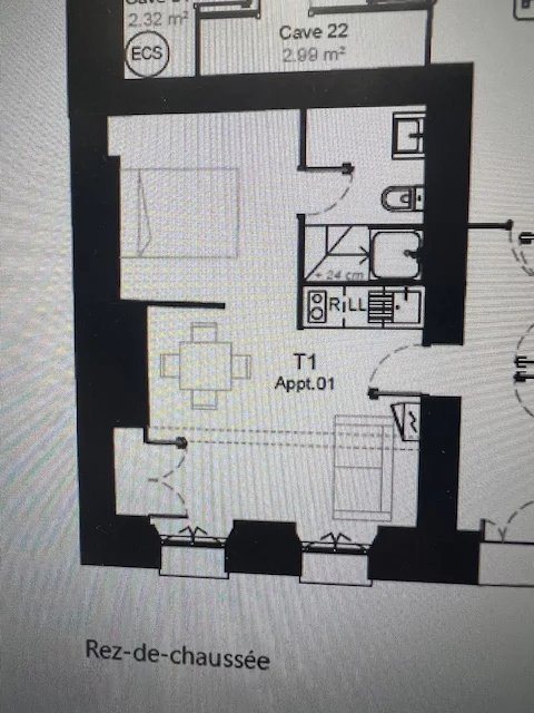 Appartement à vendre, 31m², Samatan