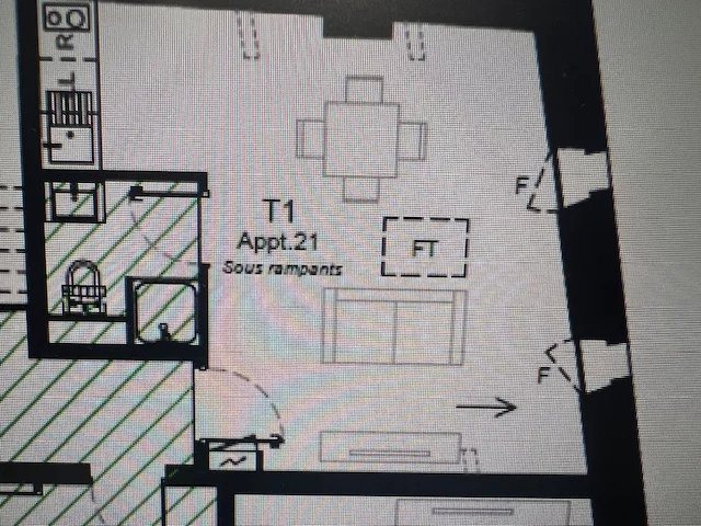 Appartement à vendre, 28m², Samatan