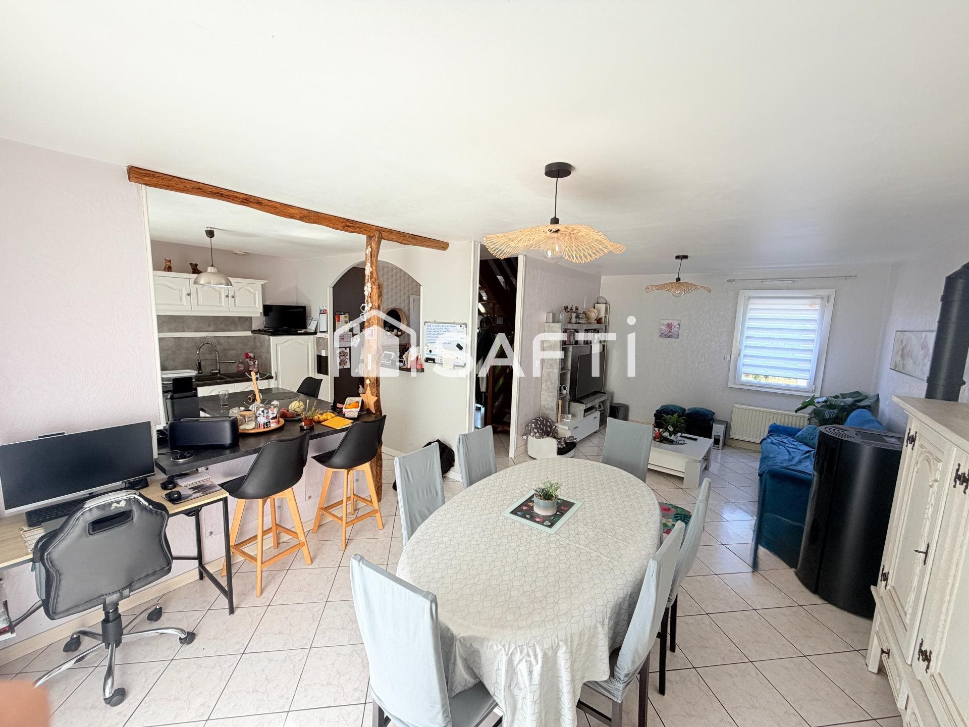 Maison à vendre, 77m², Saint-Jean-Brévelay