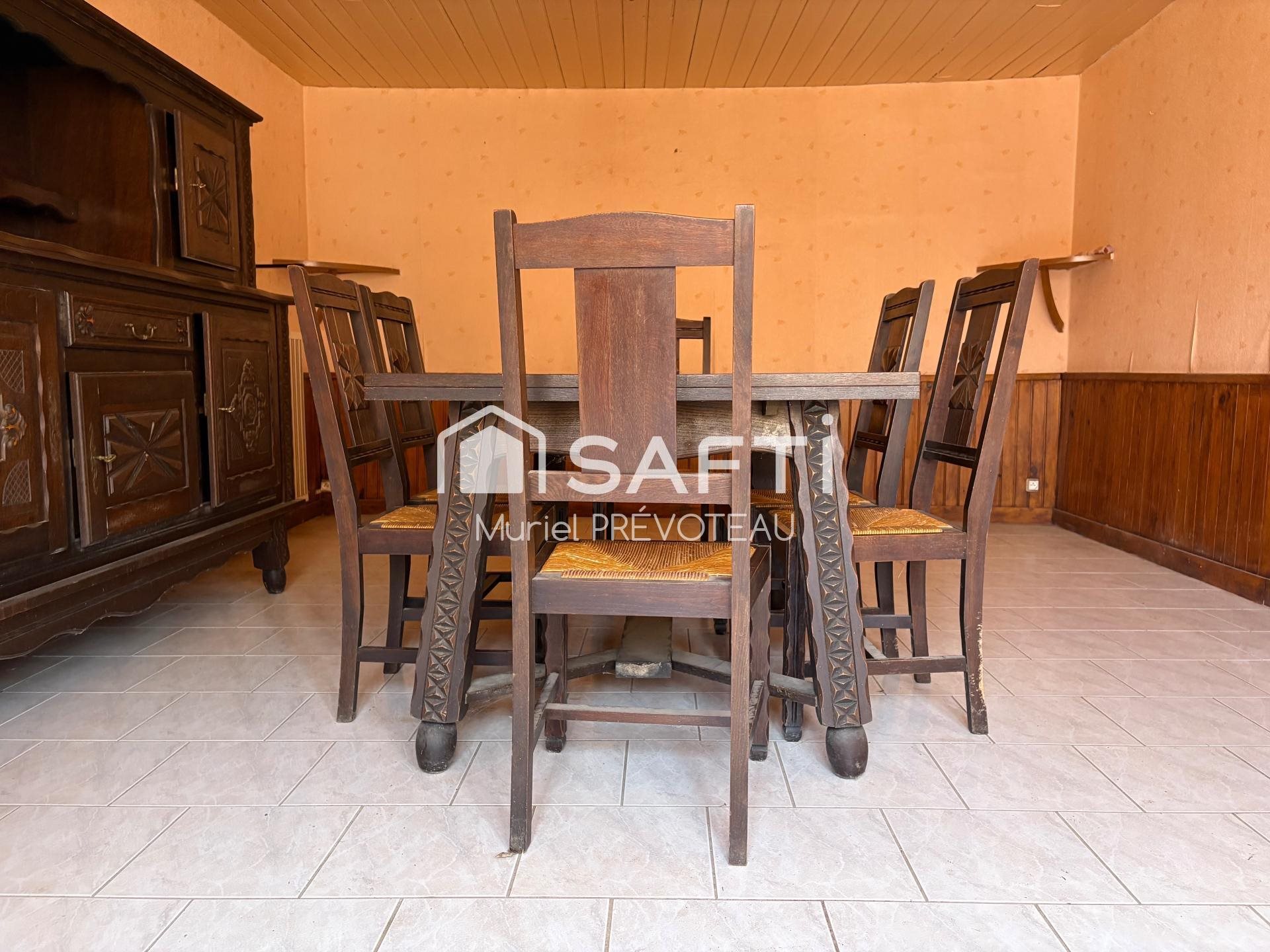 Maison à vendre, 92m², Mairé-Levescault