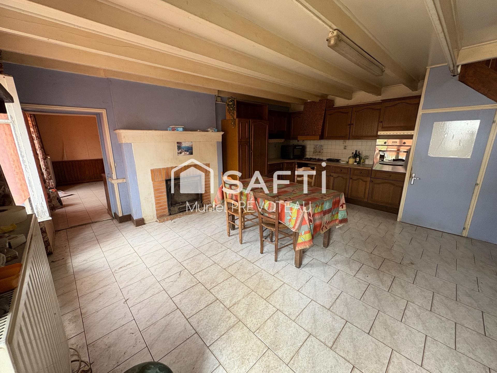 Maison à vendre, 92m², Mairé-Levescault