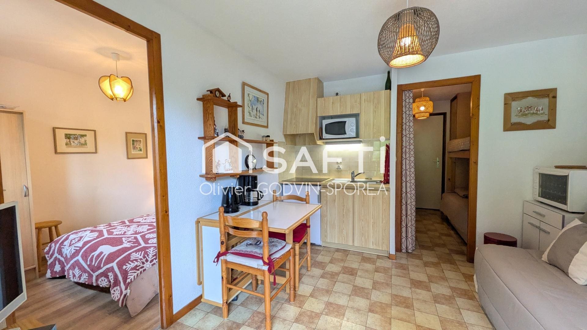 Appartement à vendre, 24m², Le Biot