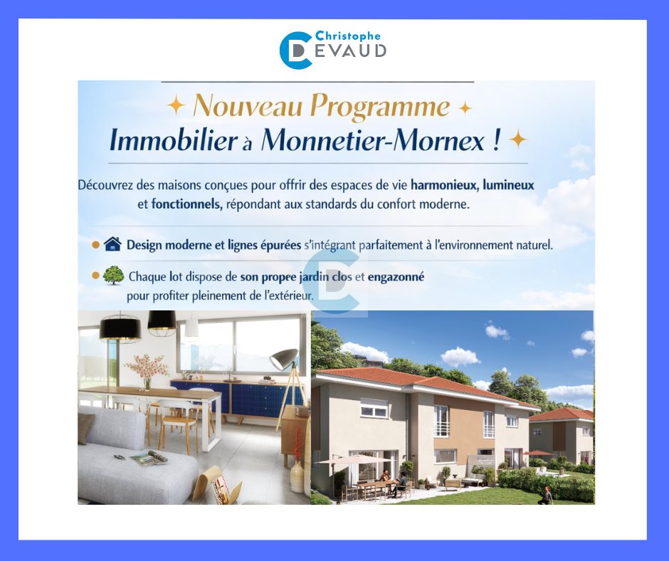 Maison à vendre, 108m², Monnetier-Mornex