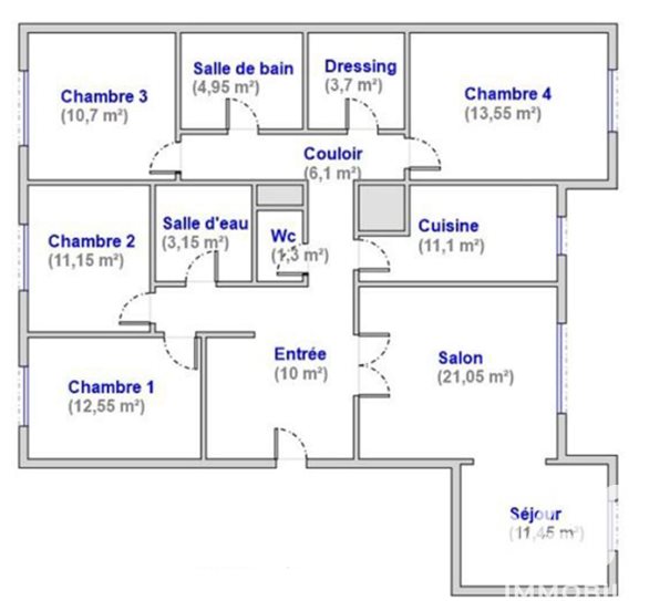 Appartement à vendre, 120m², Viry-Châtillon