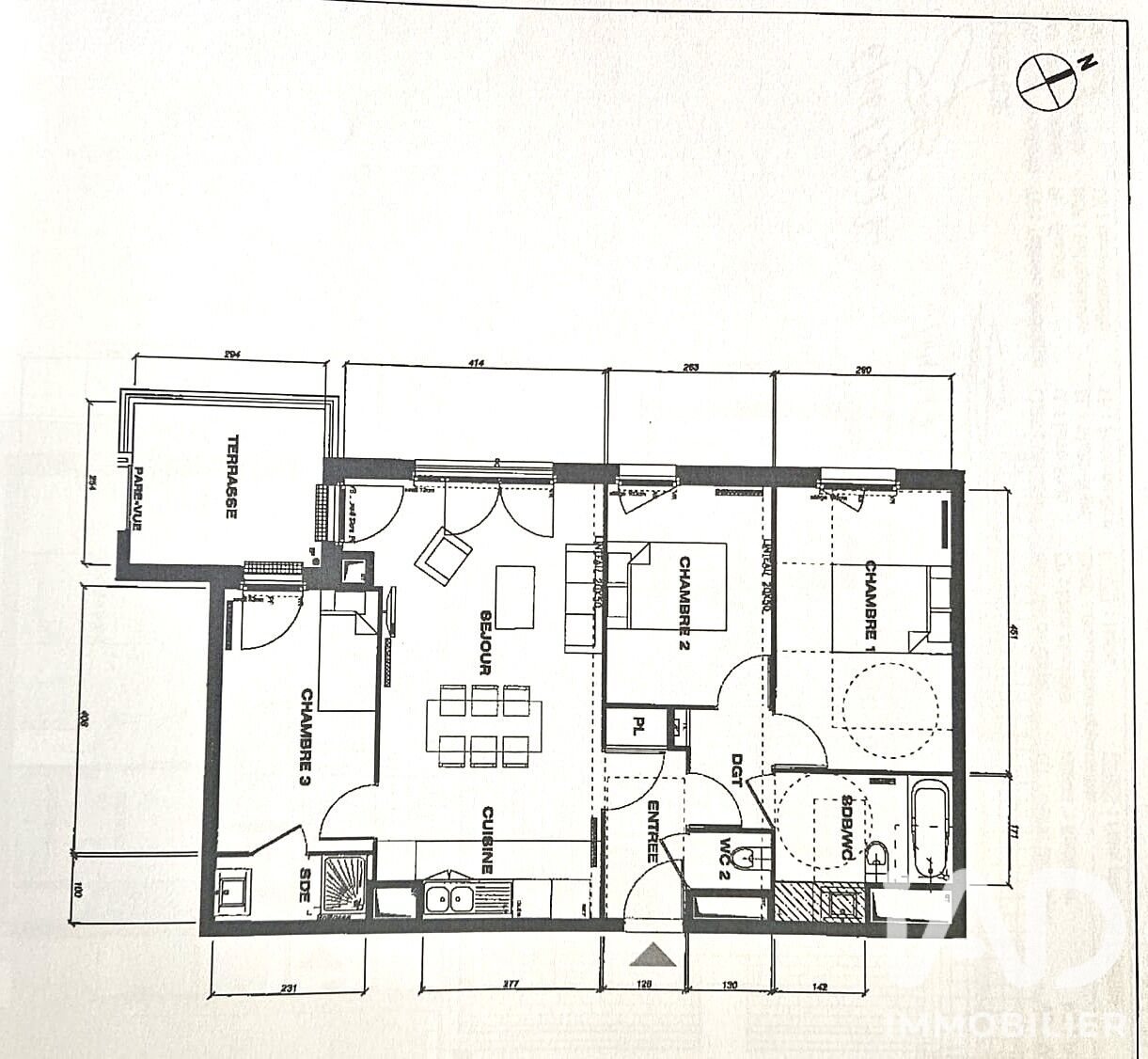 Appartement à vendre, 72m², Montmagny