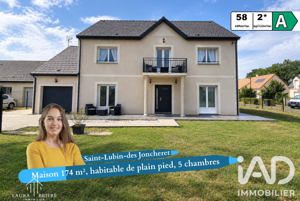 Maison à vendre, 174m², Saint-Lubin-des-Joncherets