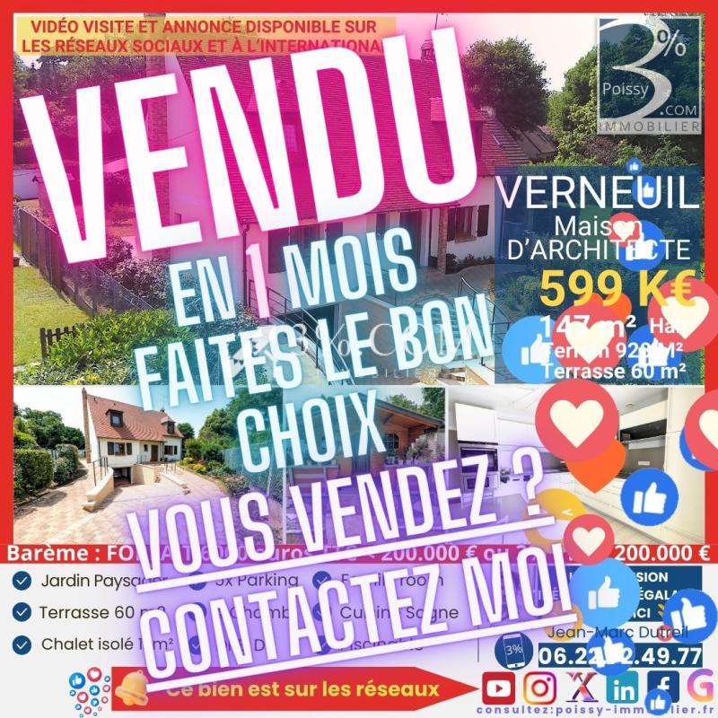 Maison à vendre, 147m², Verneuil-sur-Seine