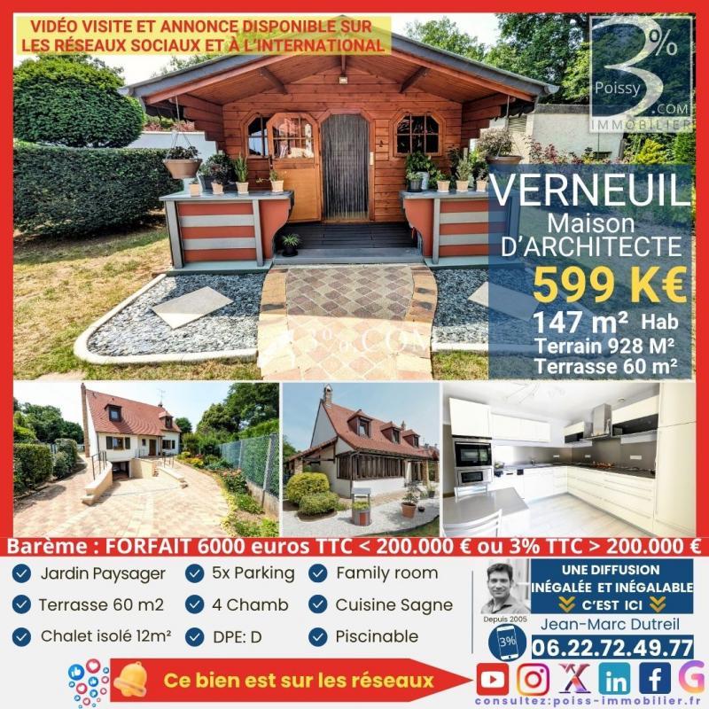 Maison à vendre, 147m², Verneuil-sur-Seine