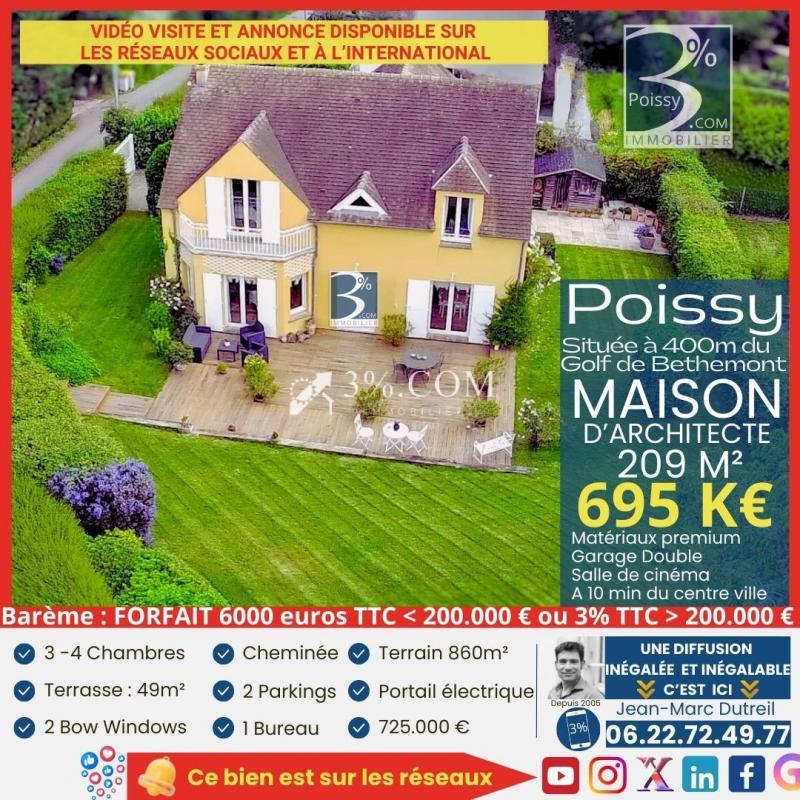 Maison à vendre, 196m², Poissy