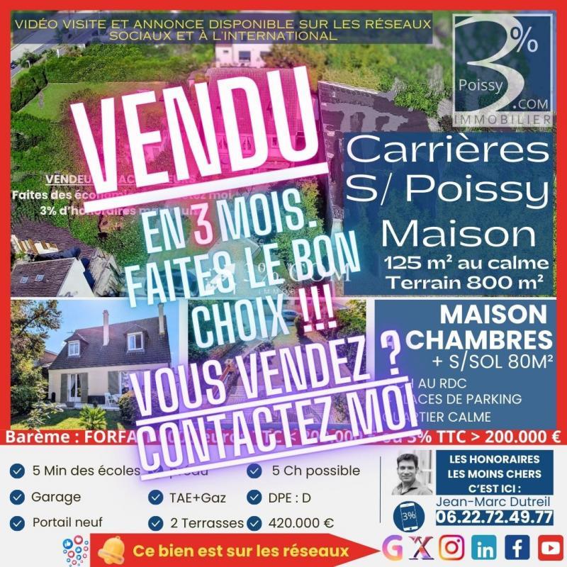 Maison à vendre, 125m², Carrières-sous-Poissy