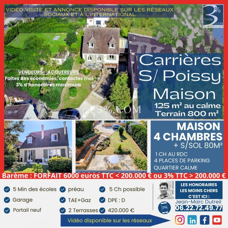 Maison à vendre, 125m², Carrières-sous-Poissy