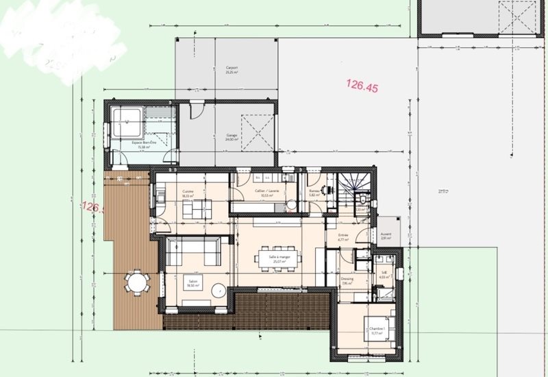 Maison à vendre, 160m², Plouay