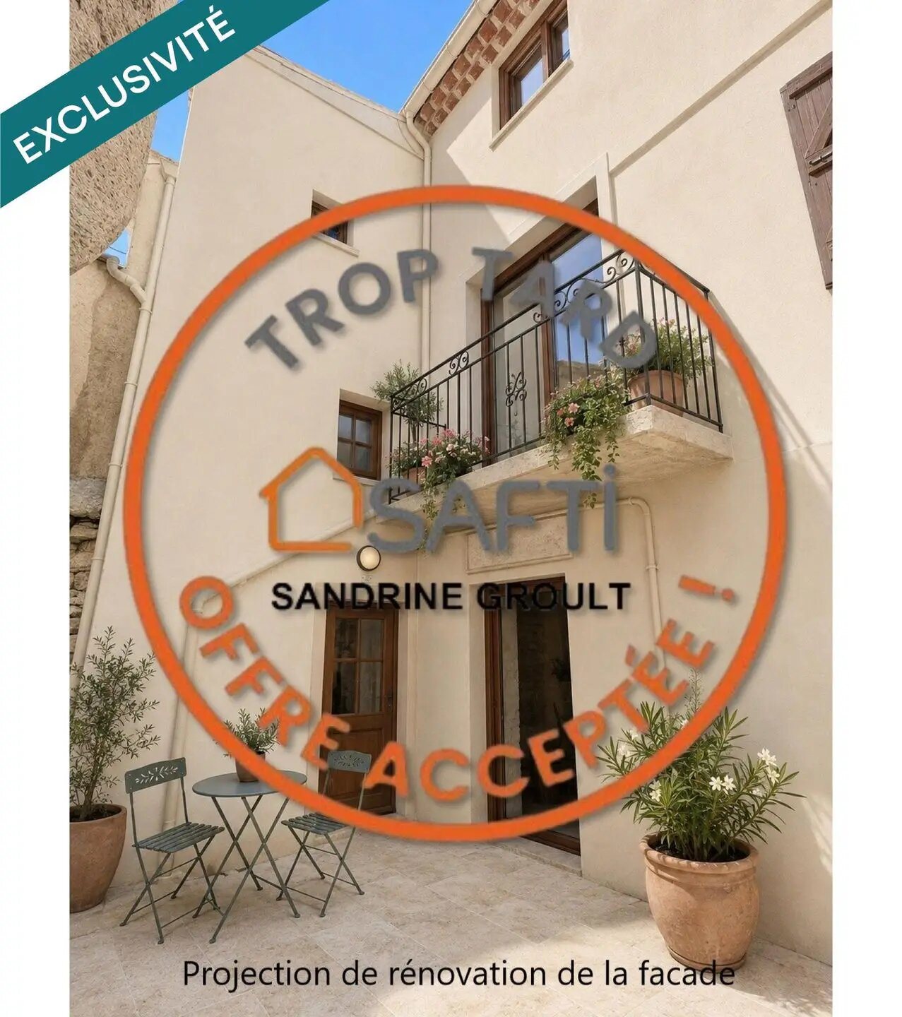 Maison à vendre, 62m², Roujan