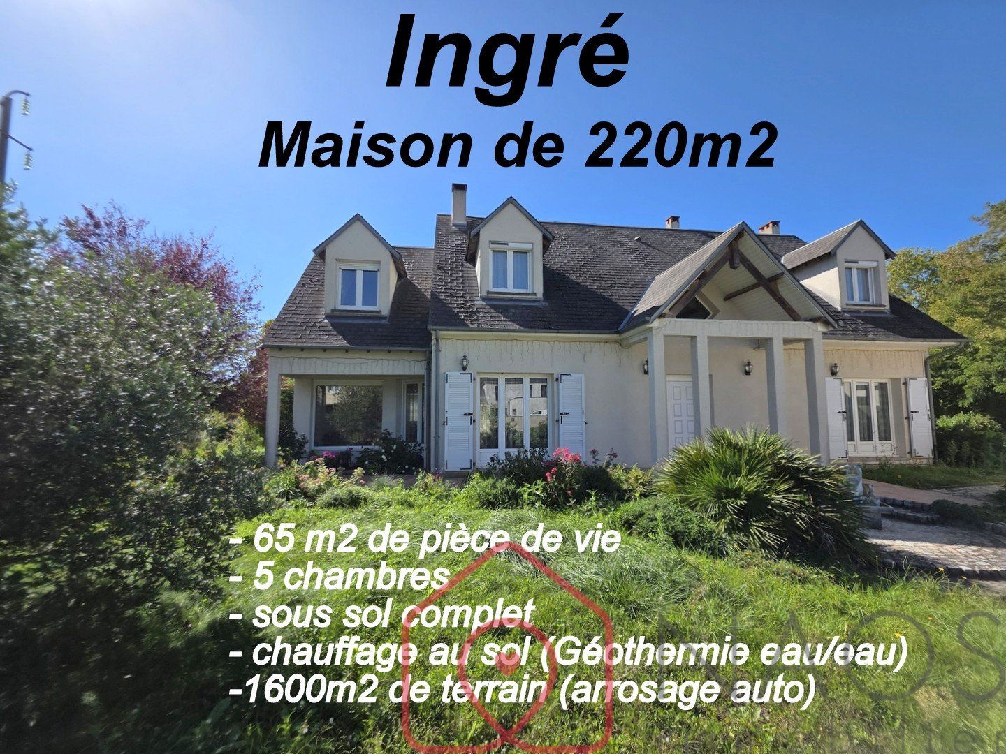 Maison à vendre, 203m², Ingré