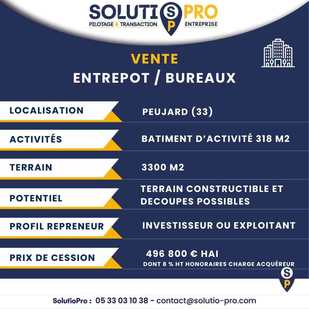 Maison à vendre, 318m², Peujard