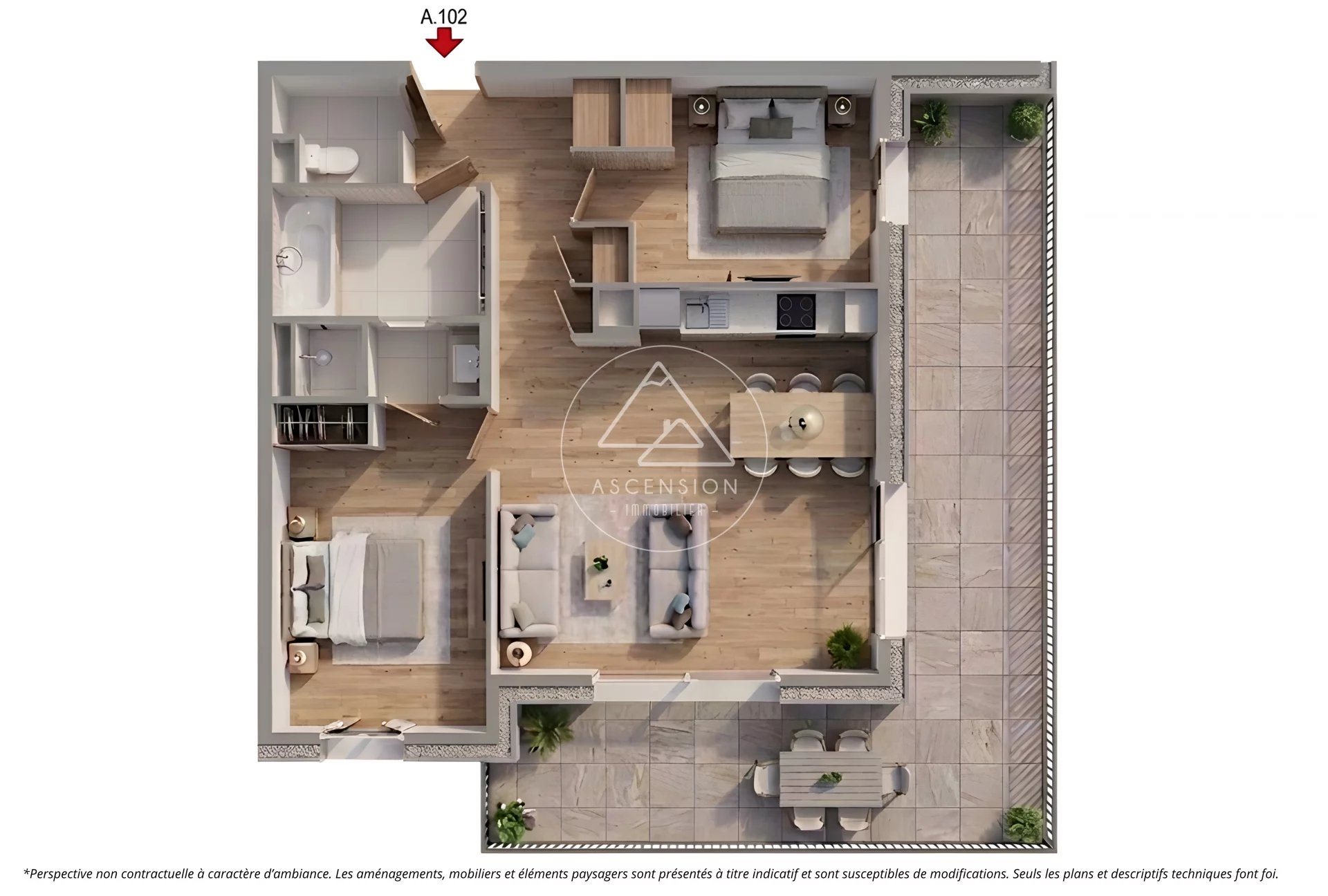 Appartement – Montriond, La Ranche, Le Pas - Vue 5