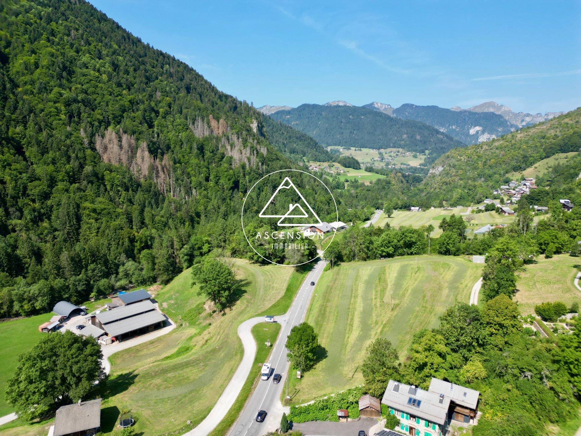 Building Plot for Sale of 717 sqm – Saint-Jean-d’Aulps (Abbaye District) - Plus