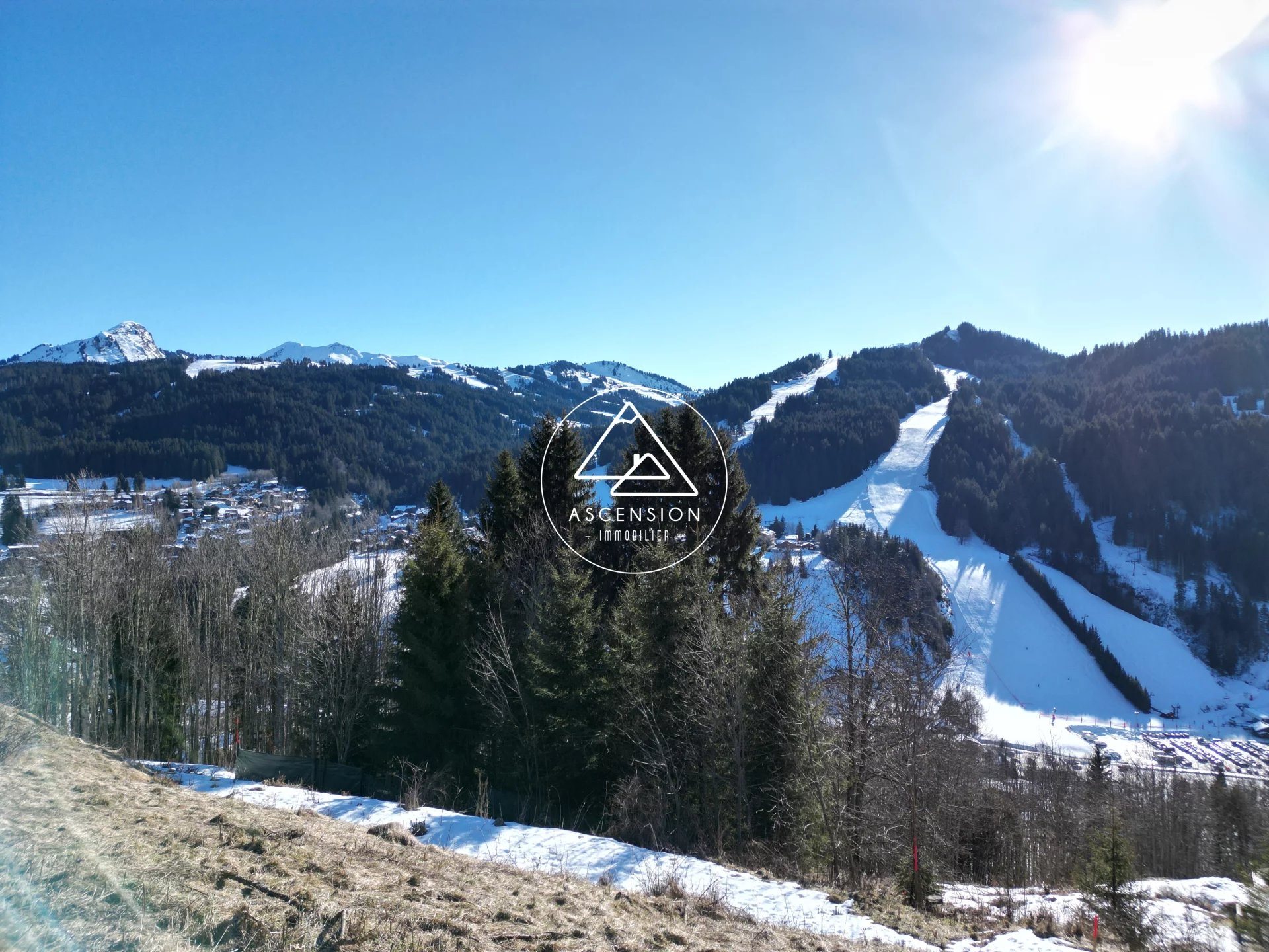 Les Gets - Exceptional Plot - 846 m² Buildable - Panoramic View - Plus