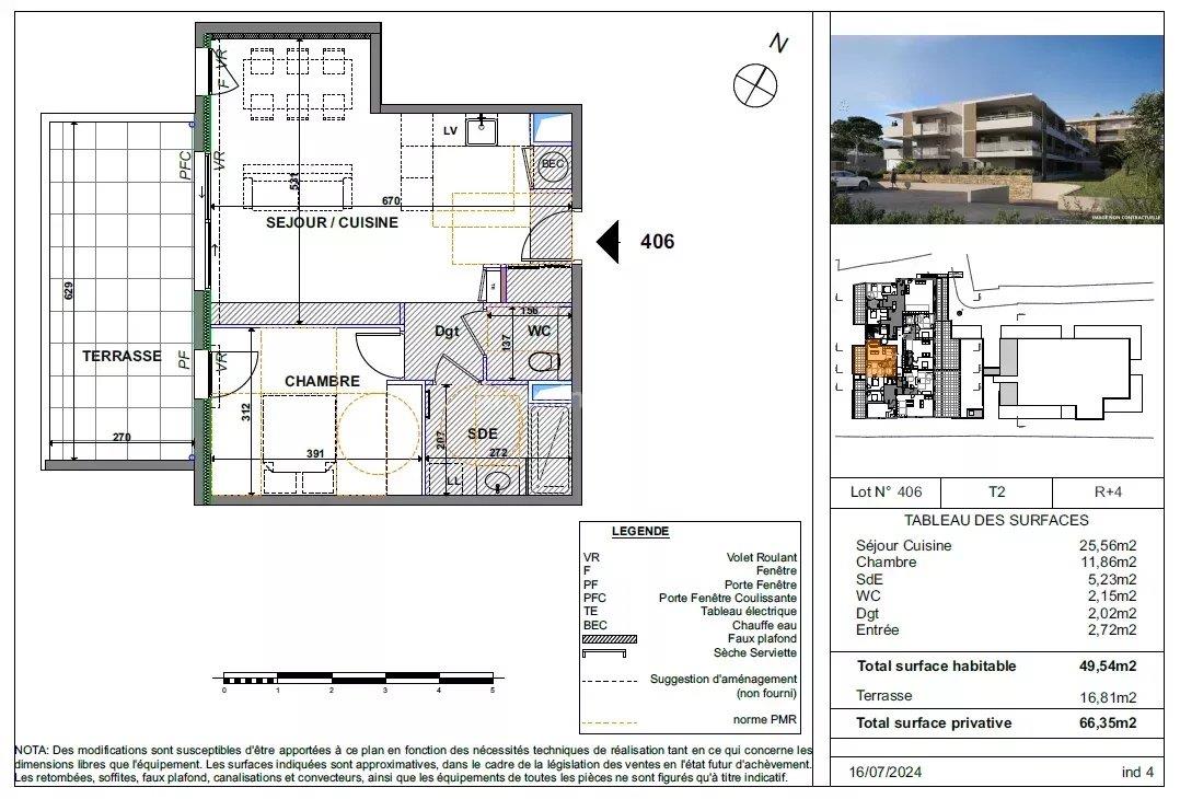 Appartement à vendre, 49m², Calvi