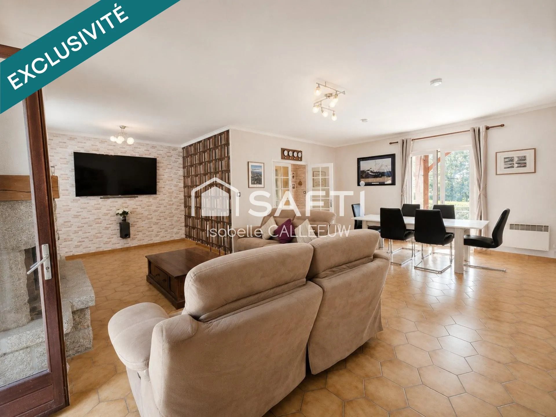 Maison à vendre, 169m², Saint-Quentin-de-Chalais