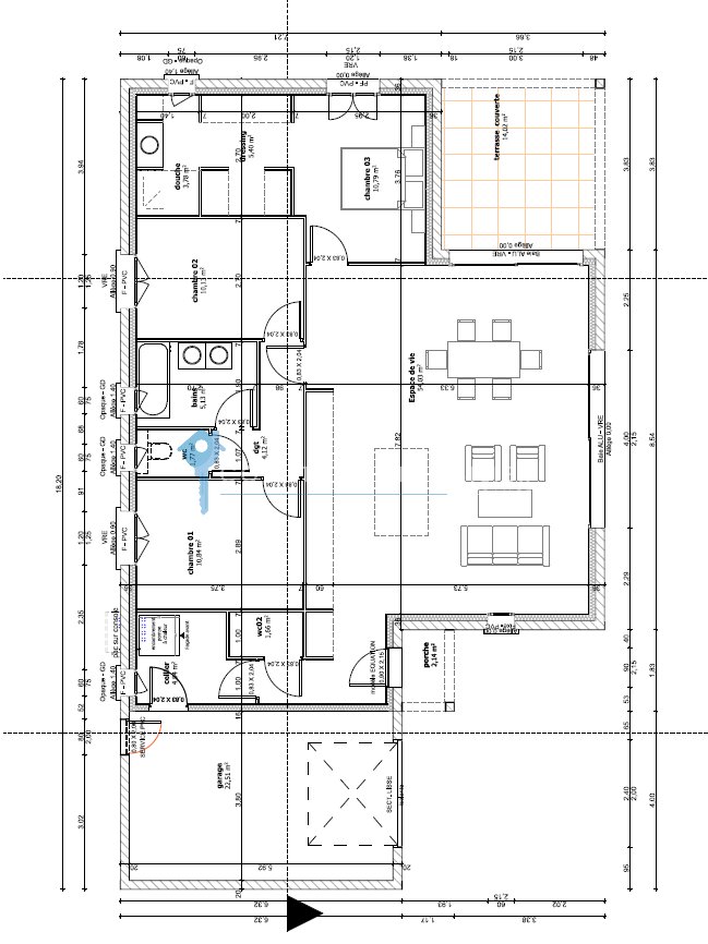 Maison à vendre, 130m², Uchaud