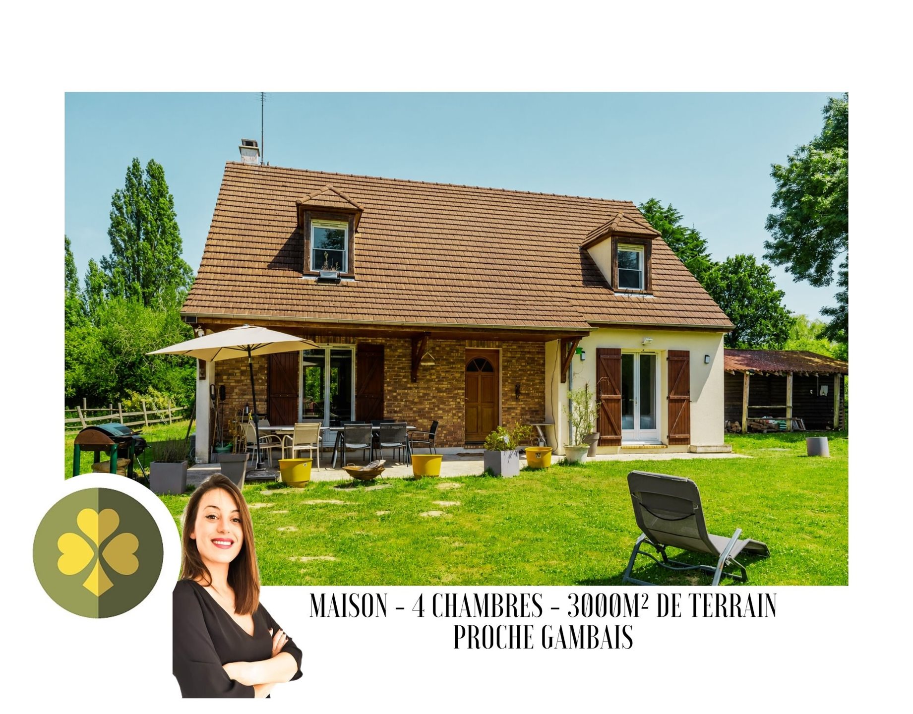 Maison à vendre, 155m², Gambais