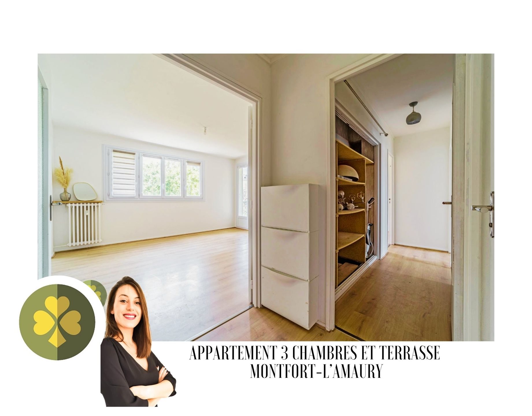 Appartement à vendre, 68m², Montfort-l'Amaury