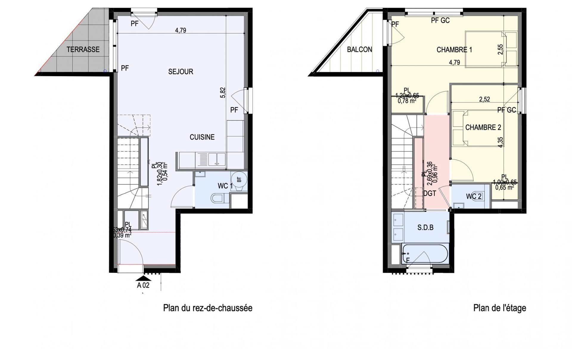 Maison à vendre, 70m², Saint-Raphaël
