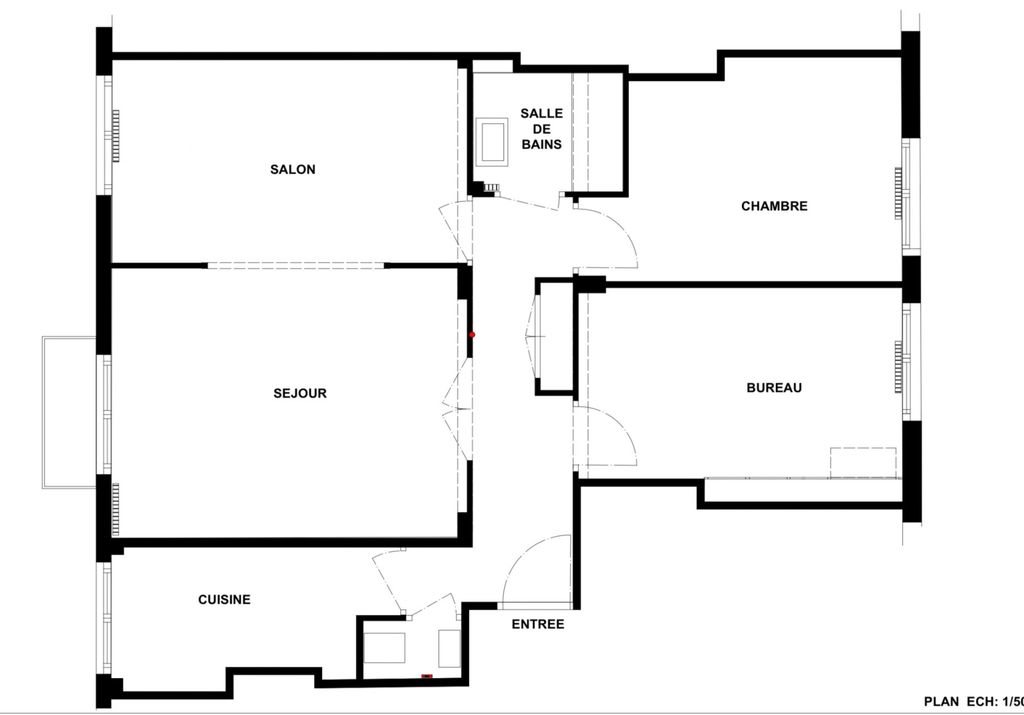 Appartement à vendre, 75m², Paris 15ème