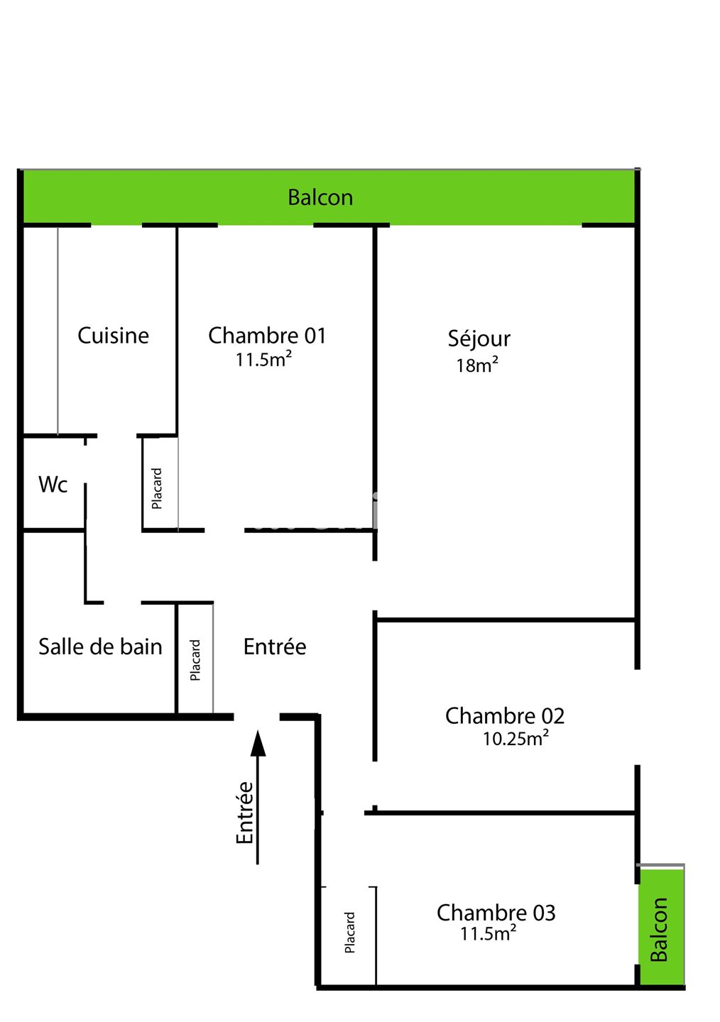 Appartement à vendre, 72m², Villebon-sur-Yvette