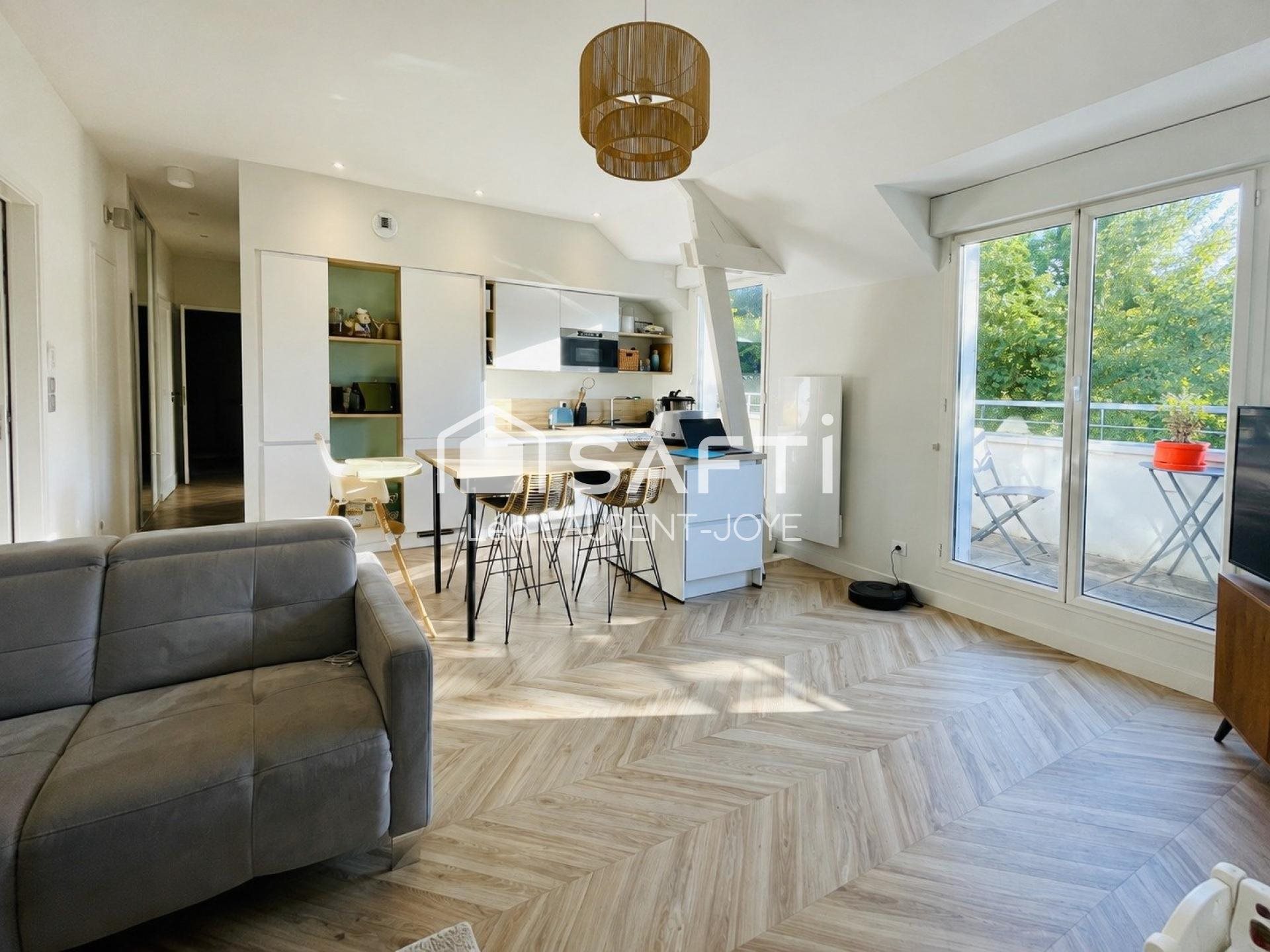 Appartement à vendre, 60m², Saint-Cyr-sur-Loire