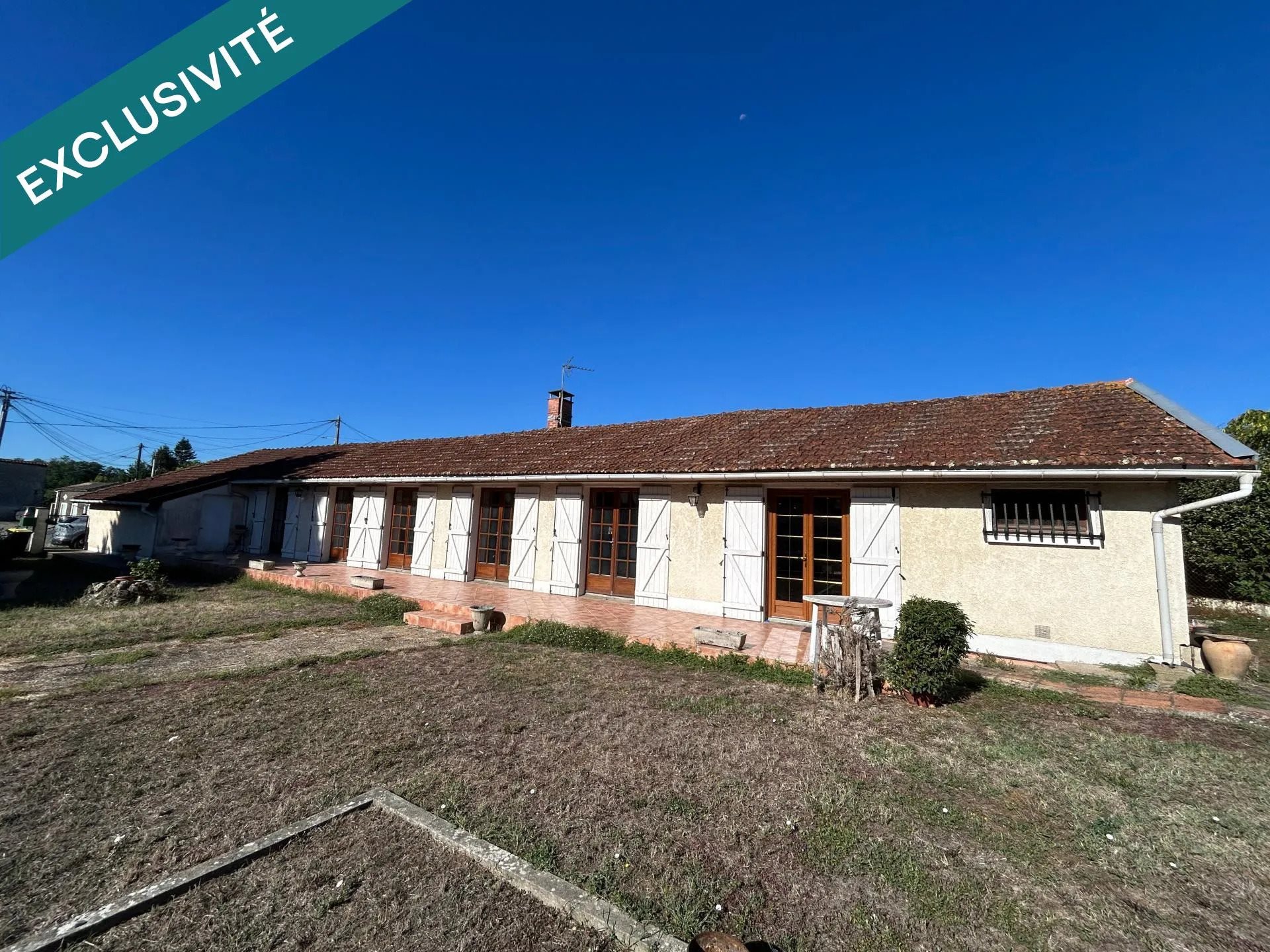 Maison à vendre, 105m², Illats