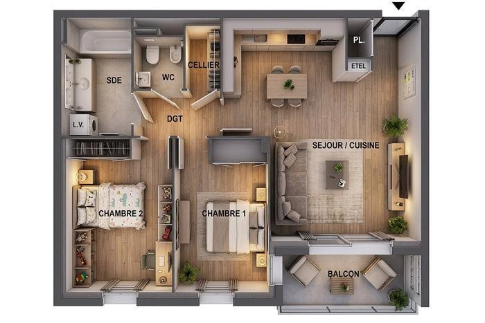 Maison à vendre, 60m², Saint-Gilles-Croix-de-Vie