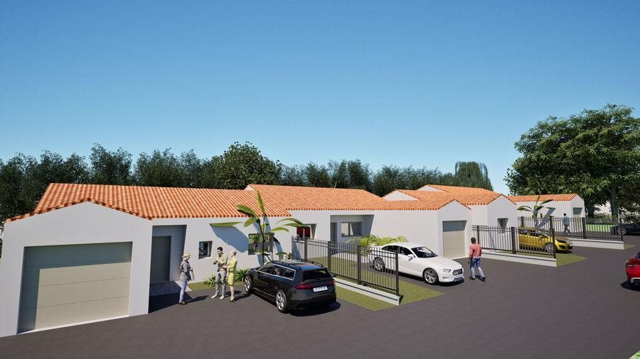 Maison à vendre, 65m², Landevieille